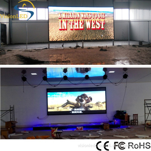 high brightness screen led p4 indoor with video effect